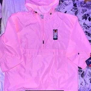 Light Pink Champion Hanafuda Windbreaker